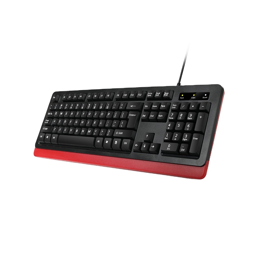 Gaming Keyboard That Is Quiet - لوحة مفاتيح لاسلكية فرنسية PS2 بحجم