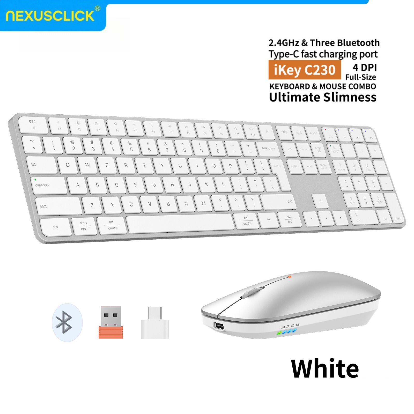 Gaming Keyboard That Is Quiet - لوحة مفاتيح وماوس لاسلكي قابل للشحن