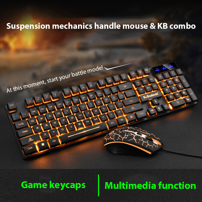مجموعة لوحة مفاتيح وماوس KM320 - مراجعة Gaming Keyboard And Mouse Combo وسعره