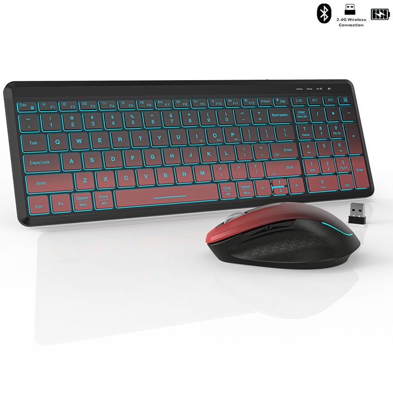 لوحة مفاتيح لاسلكية صامتة بألو - مراجعة Gaming Keyboard And Mouse Combo وسعره