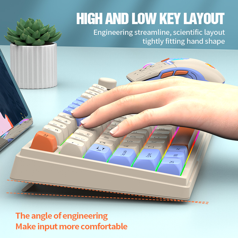 2.4G مجموعة لوحة مفاتيح وماوس  - مراجعة Gaming Keyboard And Mouse Combo وسعره