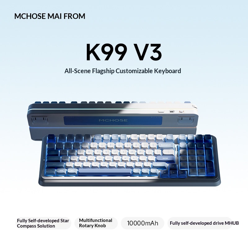 لوحة مفاتيح ميكانيكية قابلة لل - مراجعة Gaming Keyboard Mechanical Wireless وسعره