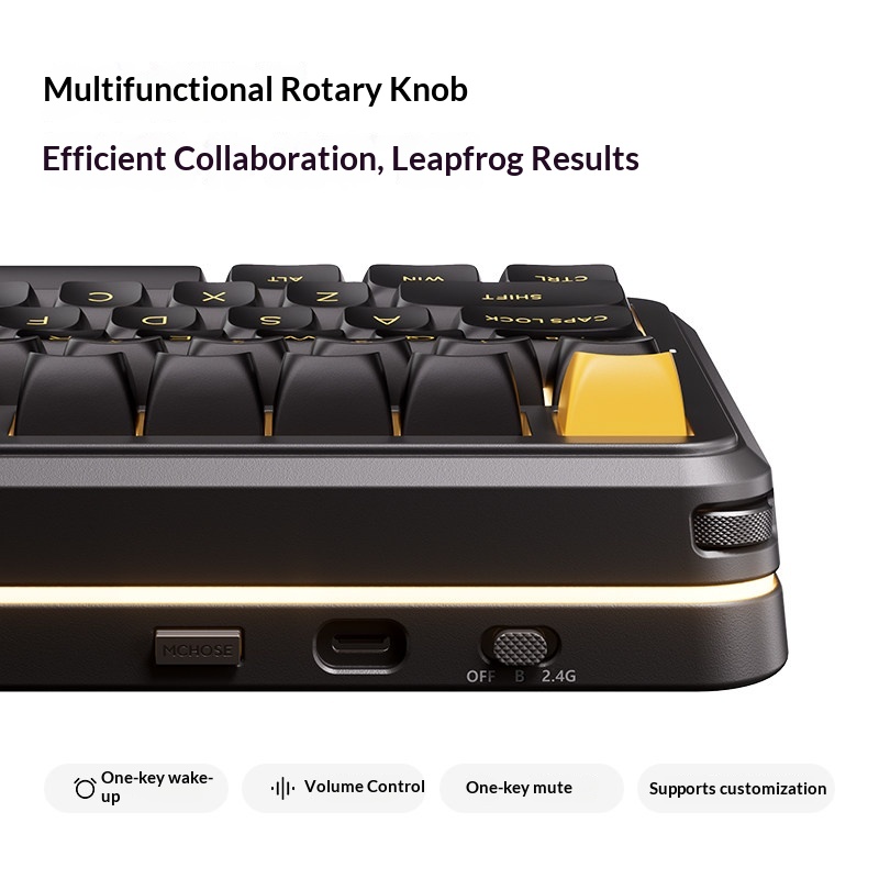 لوحة مفاتيح ميكانيكية قابلة لل - مراجعة Gaming Keyboard Mechanical Wireless وسعره