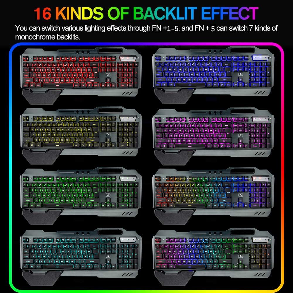 مجموعة لوحة مفاتيح وماوس لاسلك - مراجعة Gaming Keyboard And Mouse Combo وسعره