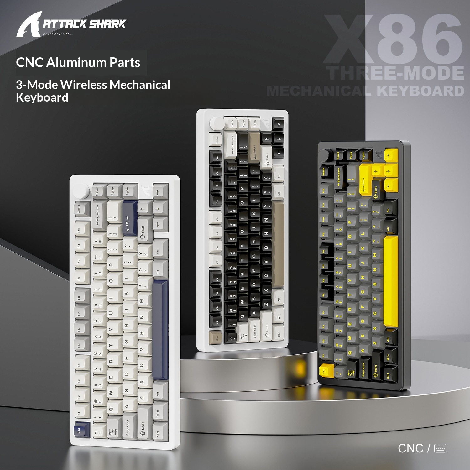 لوحة مفاتيح ميكانيكية Attack S - مراجعة Gaming Keyboard Mechanical Wireless وسعره