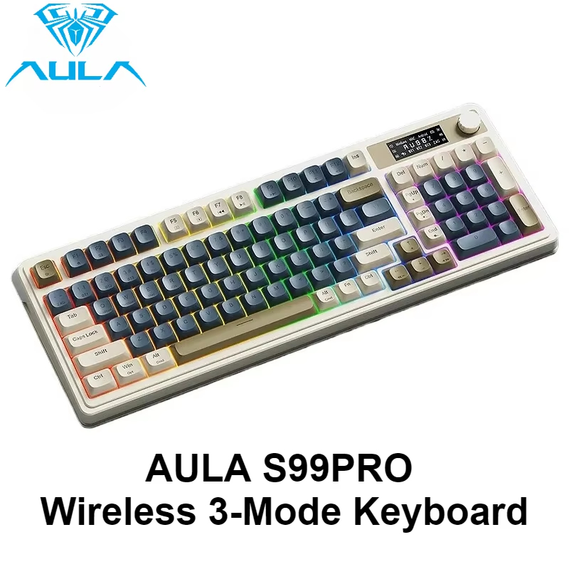 لوحة مفاتيح ألعاب AULA S99 Pro - مراجعة Gaming Keyboard That Is Quiet وسعره