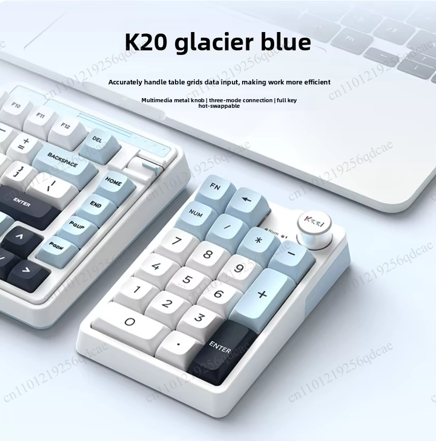 لوحة مفاتيح Kzzi K20 صغيرة الح - مراجعة Gaming Keyboard Mechanical Wireless وسعره