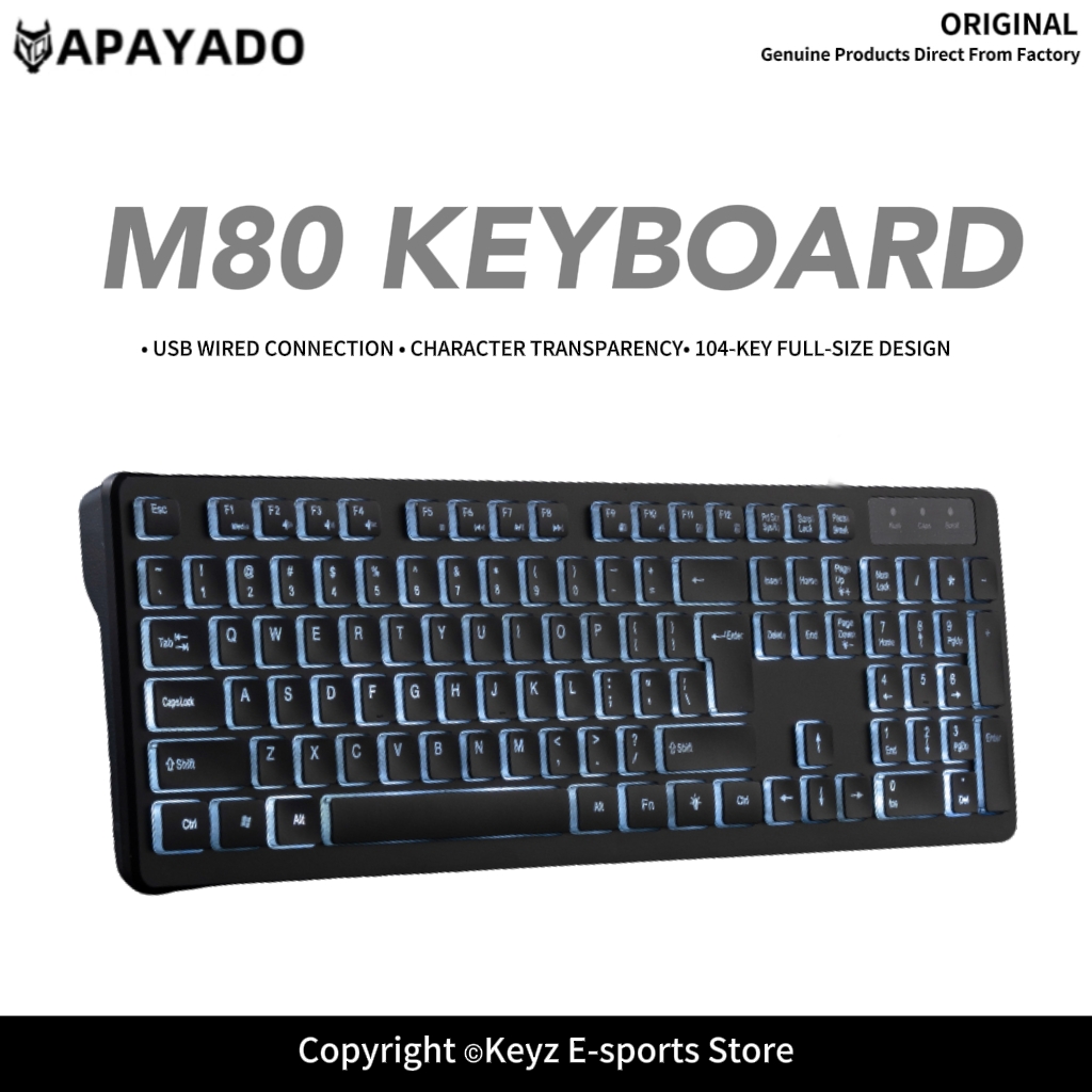 لوحة مفاتيح ألعاب سلكية USB فا - مراجعة Gaming Keyboard That Is Quiet وسعره