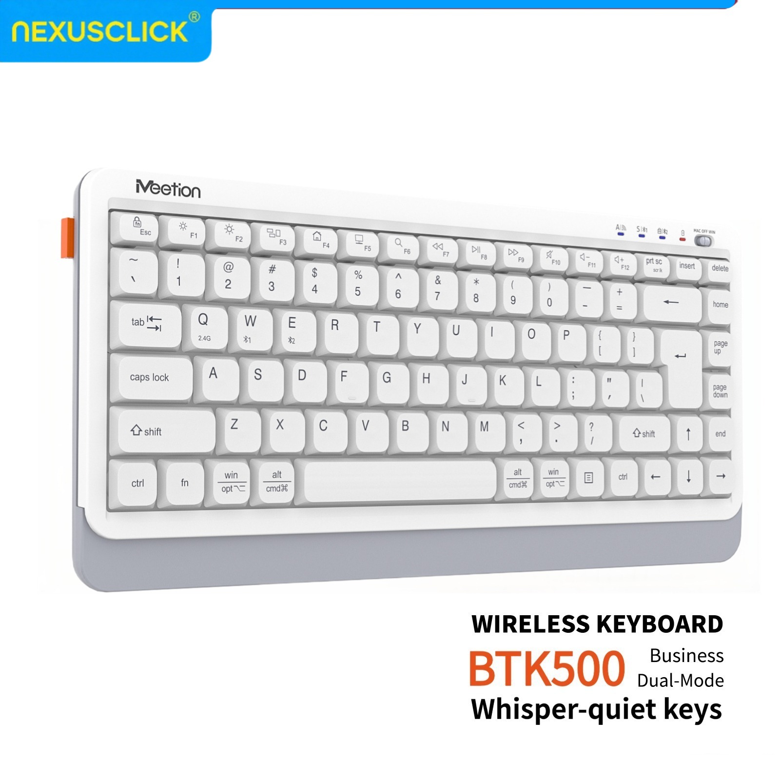 لوحة مفاتيح لاسلكية NexusClick - مراجعة Gaming Keyboard That Is Quiet وسعره