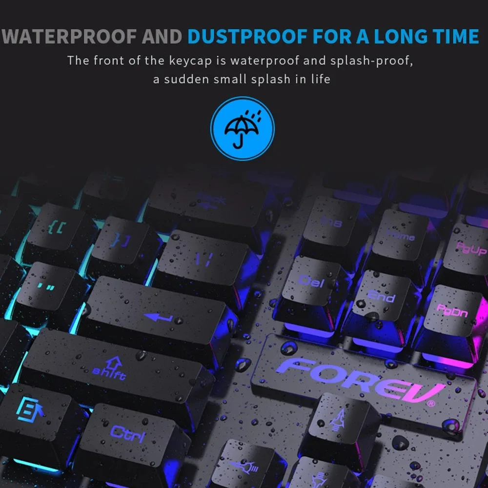 لوحة مفاتيح ميكانيكية بإضاءة خ - مراجعة Gaming Keyboard And Mouse Converter For Mobile وسعره