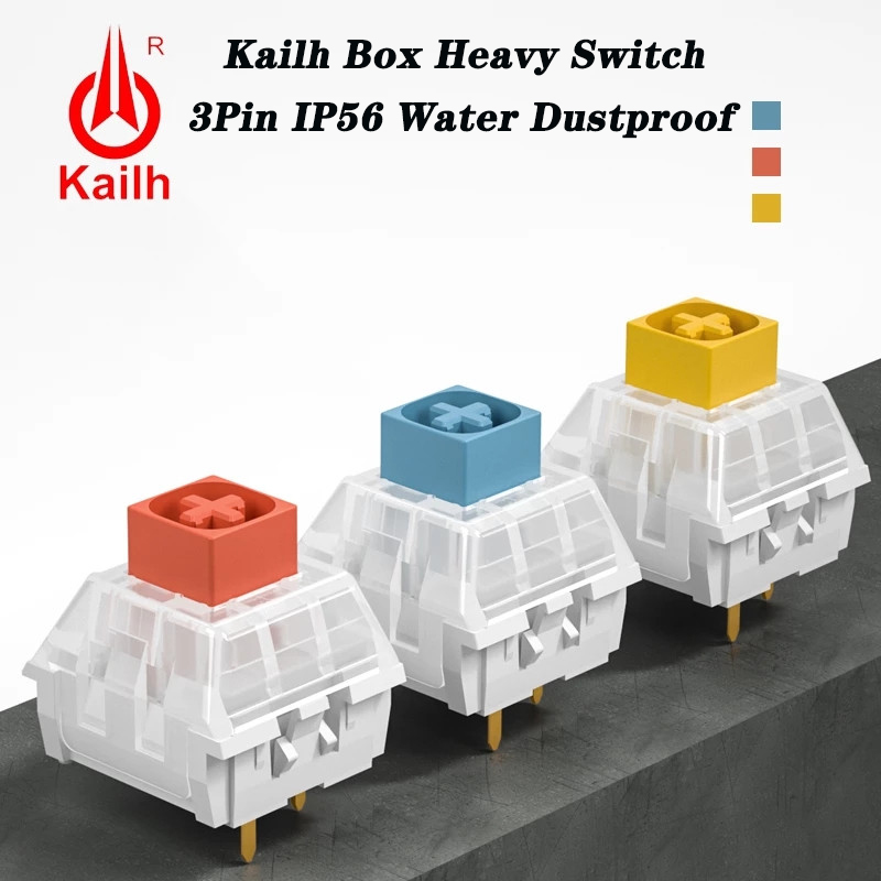 Kailh BOX Mx مفاتيح أبيض أحمر  - مراجعة Gaming Keyboard Blue Switches وسعره