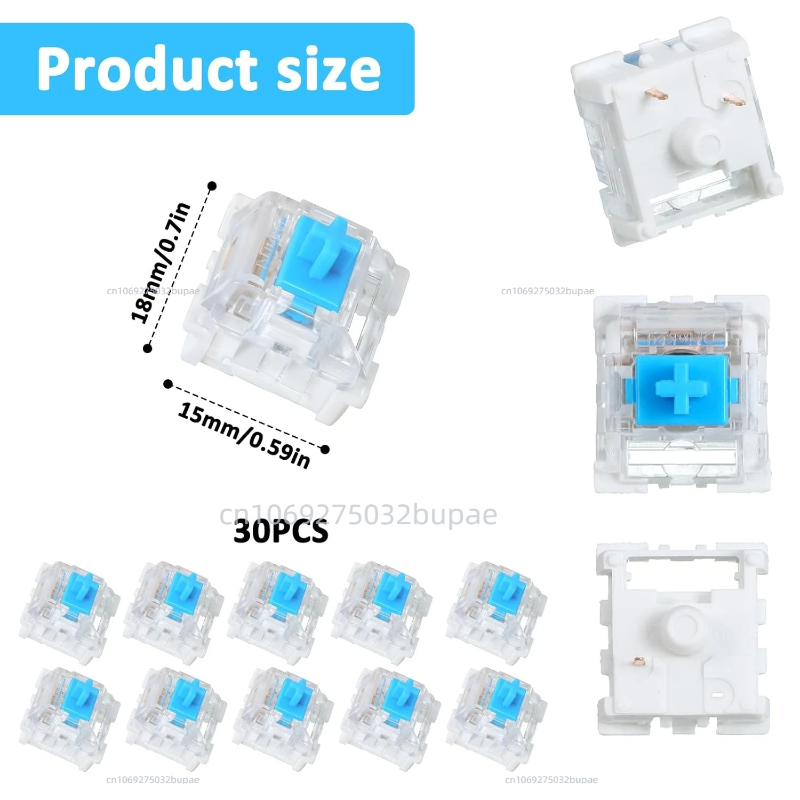 مفاتيح لوحة مفاتيح ميكانيكية ز - مراجعة Gaming Keyboard Blue Switches وسعره